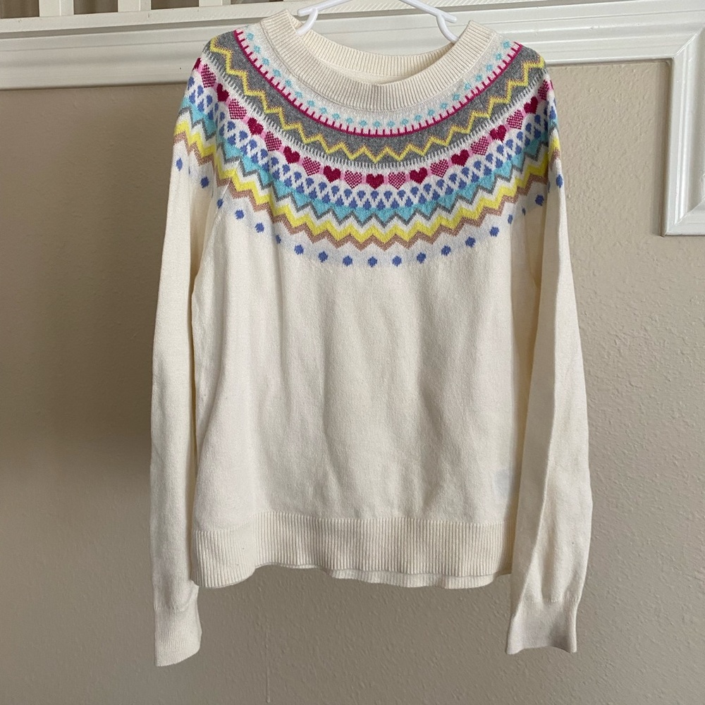 Girls Gap Kids Heart Sweater